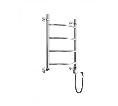 Электрический полотенцесушитель «R», полимерное - черный матовый, r (1" - 1/2) 60/40 (Dvin)