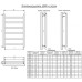 Водяной полотенцесушитель J plaza 100/40 Полированный (Dvin)
