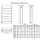 Водяной полотенцесушитель J plaza 100/40 Полированный (Dvin)