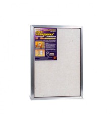 Люк ревизионный под плитку Практика EuroFormat-R алюминиевый 500x700 мм скрытый нажимной