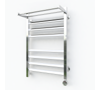 Электрический полотенцесушитель Эрато Квадрат 22 с верхней полкой 1200х400 (Erato)