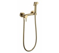 Смеситель встраиваемый с гигиеническим душем Grocenberg GB103N Золото