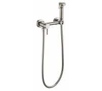 Смеситель встраиваемый с гигиеническим душем Grocenberg GB103N Никель