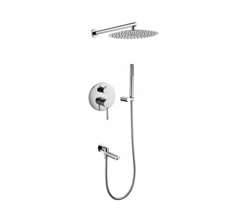 Душевая система скрытого монтажа Grocenberg GB5099CR-1 Хром