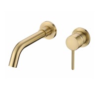 Смеситель встраиваемый для раковины Groсenberg GB511 Бронза