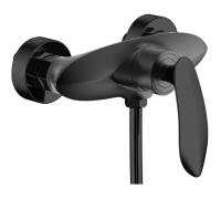 Смеситель для душа с ручным душем Groсenberg GB9001 Черный матовый