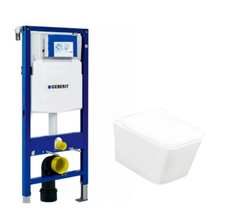 Комплект Инсталляция для подвесного унитаза Geberit Duofix UP 320+Подвесной унитаз Trento Z19-66 Zandini Комплект Инсталляция для подвесного унитаза Geberit Duofix UP 320+Подвесной унитаз Trento Z19-66 Zandini