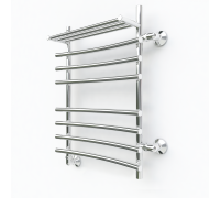 Водяной полотенцесушитель Эрато A38 800х400 (с верхней полкой и правым боковым подключением) (Erato)