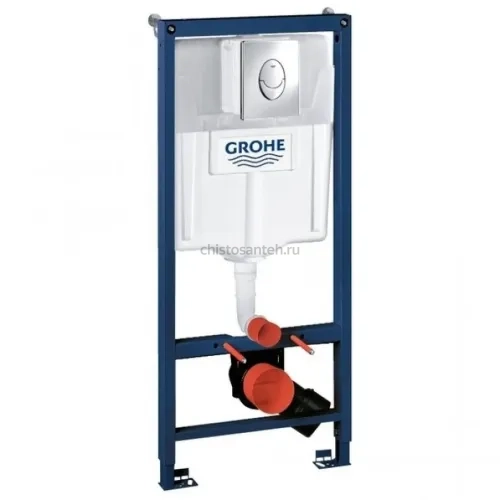 Инсталляция для унитаза GROHE Rapid SL 38721001, комплект 3 в 1, монтажная высота 1.13 м  (Грое)