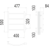Классик П4 400х500 бп320 Полотенцесушитель TERMINUS