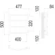 Классик П4 400х500 бп320 Полотенцесушитель TERMINUS