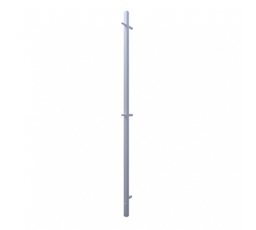 Стойка электро UNO проф 1600 крашеный, RAL 9003 матовый