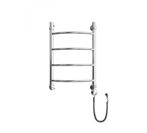 Электрический полотенцесушитель «R», полимерное - черный матовый, r (1" - 1/2) 60/60 (Dvin)