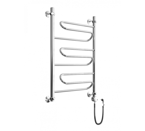 Электрический полотенцесушитель «W», полимерное - черный матовый, w12 (1" - 1/2) 100/60 (Dvin)