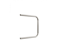 Водяной полотенцесушитель «P» без полочки 50/60 Золотой хром 1" (Dvin)