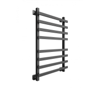 Водяной полотенцесушитель N plaza черный матовый 80/50 (Dvin)
