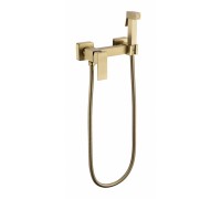 Смеситель с гигиеническим душем  Grocenberg GB101N-MG Матовое золото