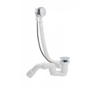 Полуавтоматический сливы-перелив для ванны Grocenberg GB240NK Никель