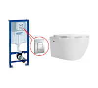 Комплект Инсталляция GROHE Rapid SL+ Унитаз подвесной CERONDA CR008