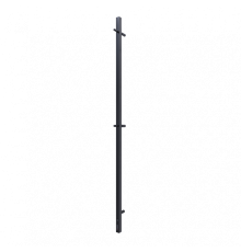 Стойка электро UNO проф 1600 крашеный, RAL 9005 матовый