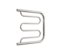 Водяной полотенцесушитель «D» без полочки, вакуумное - золотой хром, (1") 60/60 (Dvin)