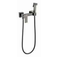 Смеситель с гигиеническим душем  Grocenberg GB101N-BG Графит