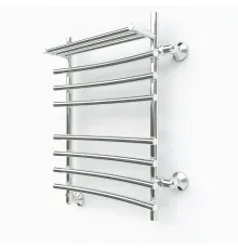 Водяной полотенцесушитель Эрато A38 600х600 (с верхней полкой и правым боковым подключением) (Erato)