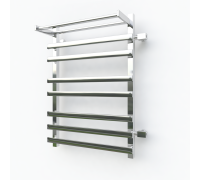 Водяной полотенцесушитель Эрато Квадрат NEXT 3 600х600 (с верхней полкой и правым боковым подключением) (Erato)