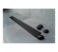 Душевой лоток BETTOSERB Drain Frameless 850, черный матовый-артикул-13701322