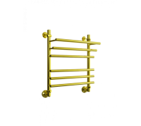 Водяной полотенцесушитель «F Primo» Золотой хром 50/60 (Dvin)