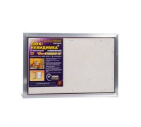 Люк ревизионный под плитку Практика EuroFormat-R алюминиевый 600x400 мм скрытый нажимной