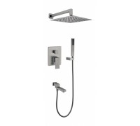 Душевая система скрытого монтажа Grocenberg GB5089BG-1 Графит