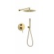 Душевая система скрытого монтажа Grocenberg GB5099GO-3 Золото