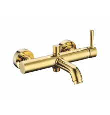Смеситель для ванны Grocenberg GB8099GO Золото