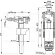 Выпускной комплект со стоп кнопкой А15 3/8", боковой Alcaplast SA2000