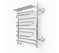 Водяной полотенцесушитель Эрато A42 600х600 (с верхней полкой и правым боковым подключением) (Erato)