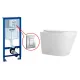 Комплект Инсталляция GROHE Rapid SL+Унитаз подвесной CERONDA CR002