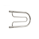 Водяной полотенцесушитель «B» с полочкой, вакуумное - золотой хром, (1") 32/60 (Dvin)