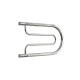 Водяной полотенцесушитель «B» с полочкой, вакуумное - золотой хром, (1") 32/60 (Dvin)