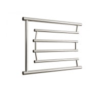 Водяной полотенцесушитель «D pobeda» без полочки, вакуумное - золотой хром, (1") 50/70 (Dvin)