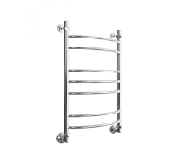 Водяной полотенцесушитель «L», полимерное - черный матовый, l (1" - 1/2) 70/50 (Dvin)