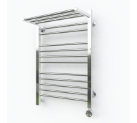 Электрический полотенцесушитель Эрато Квадрат 4 с верхней полкой 1000х400 (Erato)