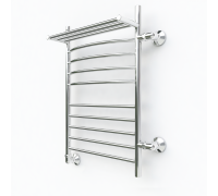 Водяной полотенцесушитель Эрато A17 600х600 (с верхней полкой и правым боковым подключением) (Erato)