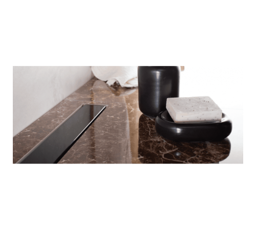 Душевой лоток Confluo Frameless Line 650 Black Glass-артикул-13701204