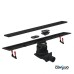 Душевой лоток Confluo Frameless Line 650 Black Glass-артикул-13701204