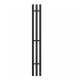 Стойка электро TRES круг1200 крашеный TERMINUS, RAL 9005 матовый