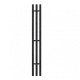 Стойка электро TRES круг1200 крашеный TERMINUS, RAL 9005 матовый