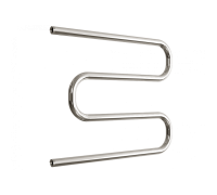 Водяной полотенцесушитель «M» без полочки, вакуумное - золотой хром, (3/4") 60/70 (Dvin)