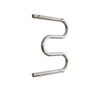 Водяной полотенцесушитель «M» c полочкой  3/4 " Золотой хром 50/40 (Dvin)