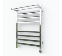 Электрический полотенцесушитель Эрато Квадрат 17 с верхней полкой 600х400 (Erato)